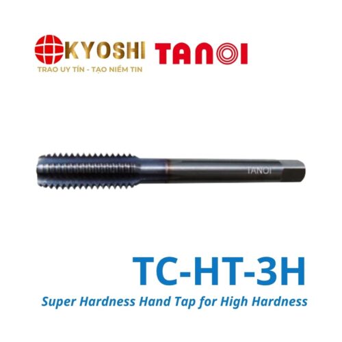 Mũi taro hợp kim Tanoi TC-HT-3H chuyên thép tôi HRC55~60