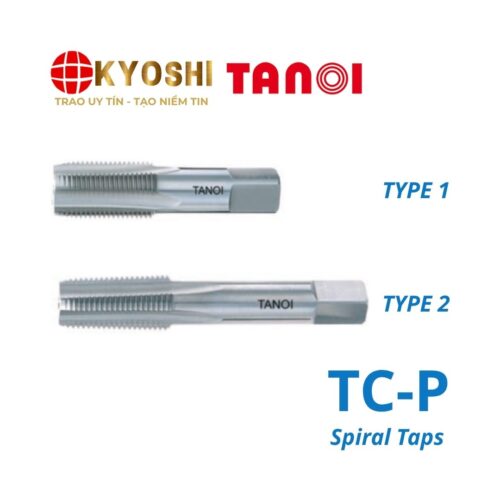 Mũi taro hợp kim ren ống TC-P ren chuẩn, hiệu suất cao