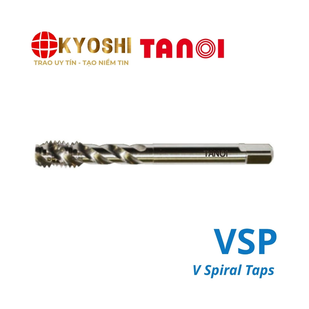 Mũi taro xoắn VSP siêu bén, ren siêu chuẩn cho máy hiệu suất cao