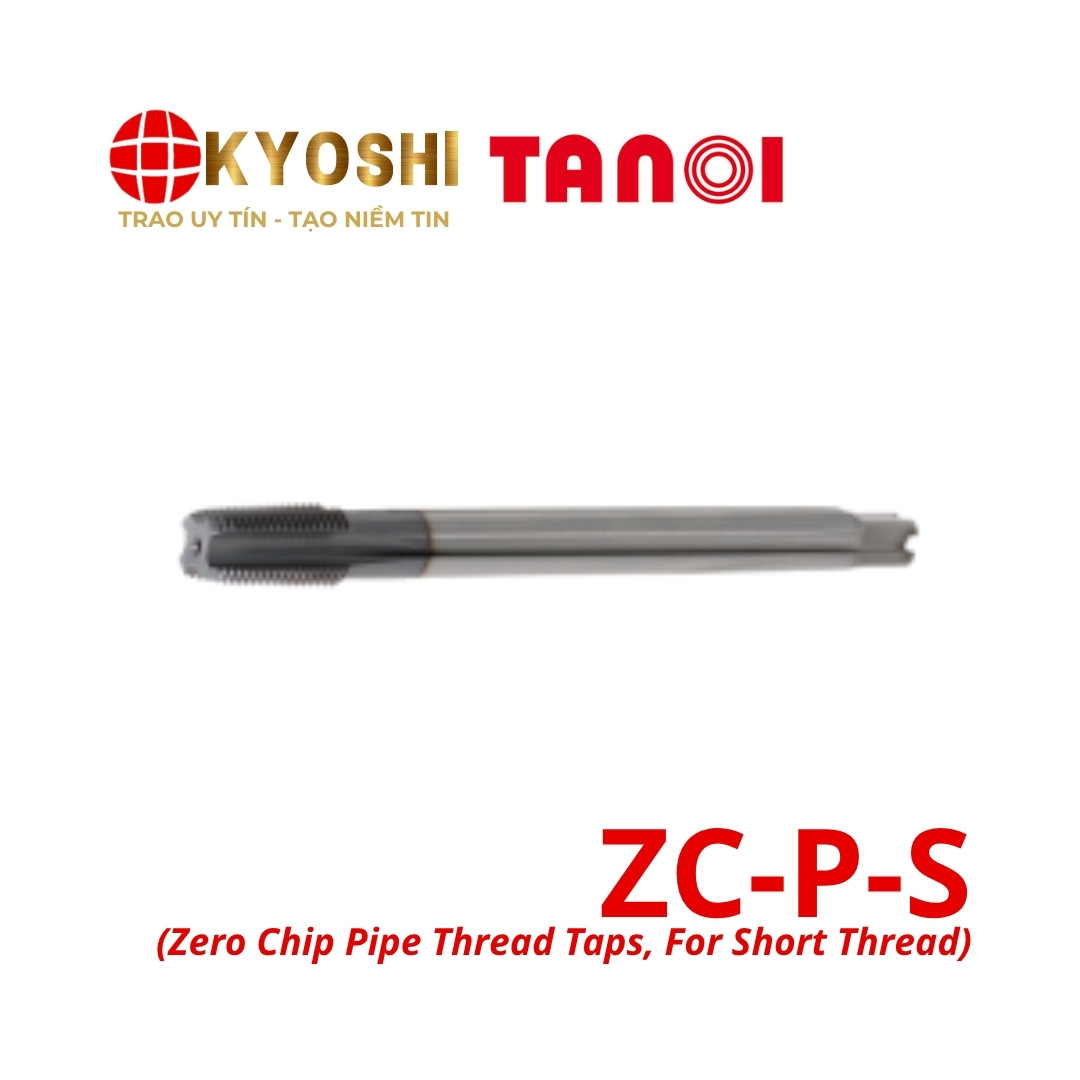 Mũi taro ren ống côn ngắn Zero Chip ZC-P-S