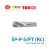 Mũi taro ren ống rãnh xoán SP-P-S/PT (Rc) cho ren ngắn