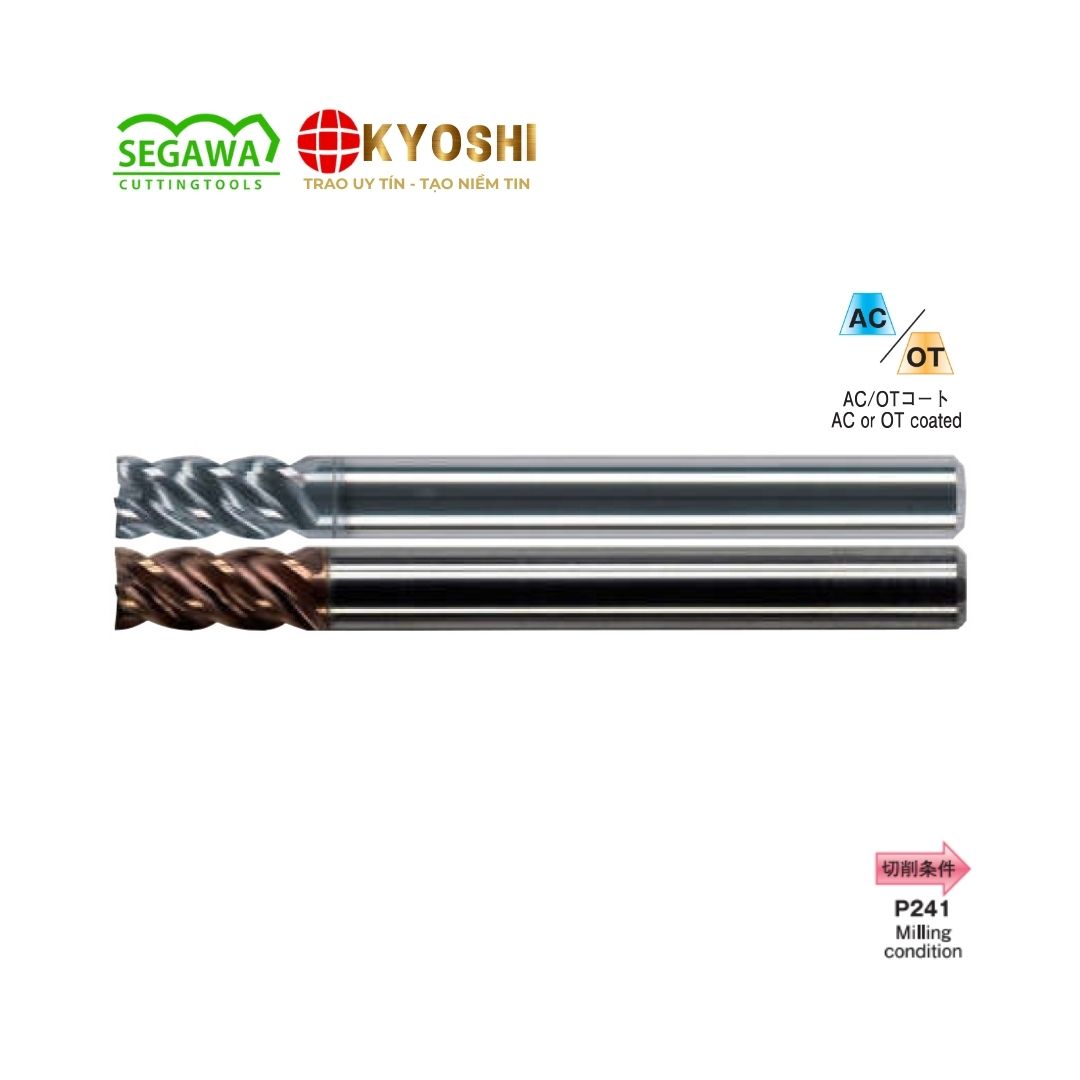 Dòng dao phay 4HFR từ Segawa
