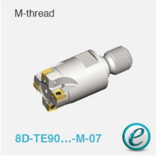 Dao phay lắp mảnh CHASE-8-MILL 8D-TE90-M-07 TaeguTec