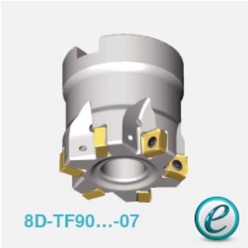 Dao phay lắp mảnh CHASE-8-MILL 8D-TF90-R-07 TaeguTec