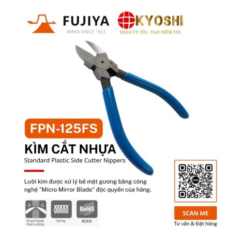 Kìm cắt nhựa Fujiya FPN-125FS nhỏ gọn