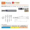 Dao phay ngón flat 2 me lưỡi sắc MXH230P