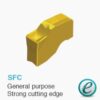 Mảnh dao SFC CUT-SFEED đa năng lực cắt khỏe