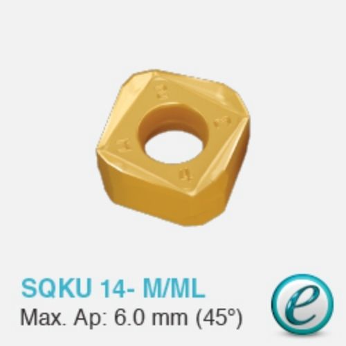 Mảnh dao SQKU 14 M/ML cho dao phay CHASE-8-SFEED