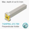 Cán dao kiểu vuông gốc TQHPR/L-27(-TB) QUAD-RUSH TaeguTec