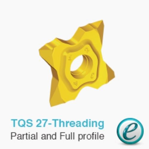 Mảnh dao QUAD-RUSH TQS 27 tiện ren một phần & toàn phần