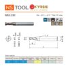 Dao phay ngón 2 me MSE230 phủ MUGEN NS Tool